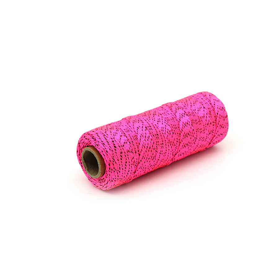 Bonded Mason's Line 500' Pink and Black, Size 18  6" Core
